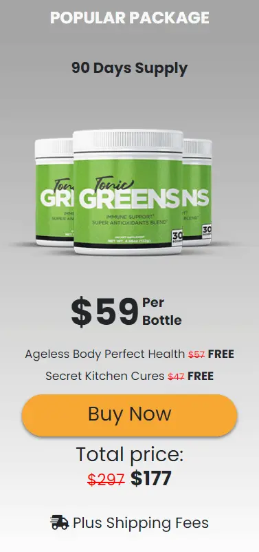 Tonicgreens official website